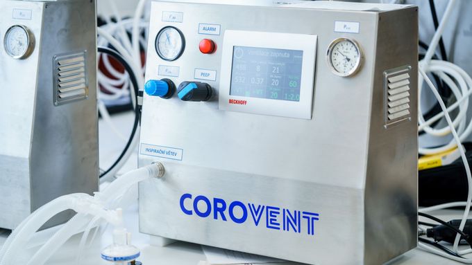 Plicní ventilátor CoroVent