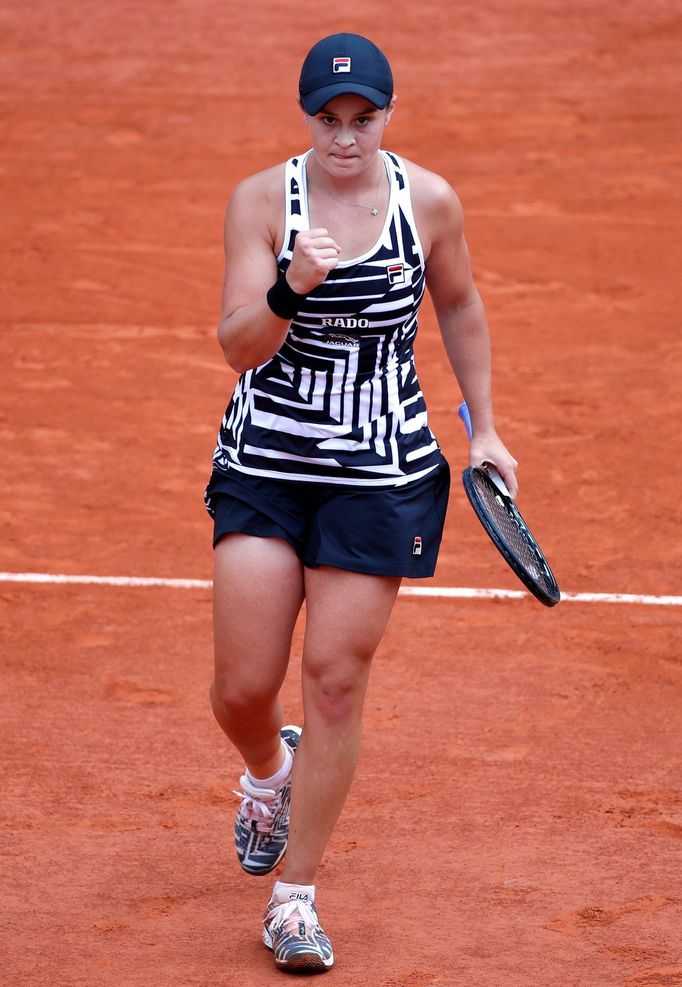 Ashleigh Bartyová ve finále French Open 2019