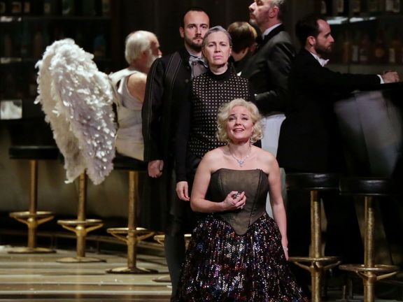 Operní pěvkyně Martina Janková v La Scala, což je jedna z nejslavnějších operních scén.