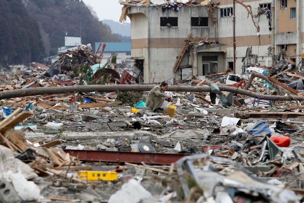 Japonsko po tsunami - Rikuzentakata