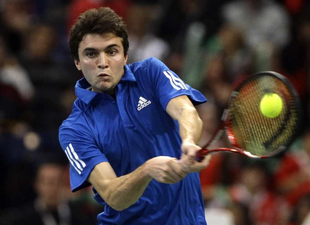 Davis Cup 2010 Srbsko - Francie: Gilles Simon