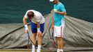 Wimbledon 2017: Andy Murary při tréninku