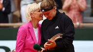 French Open 2023: Chris Evertová a Karolína Muchová