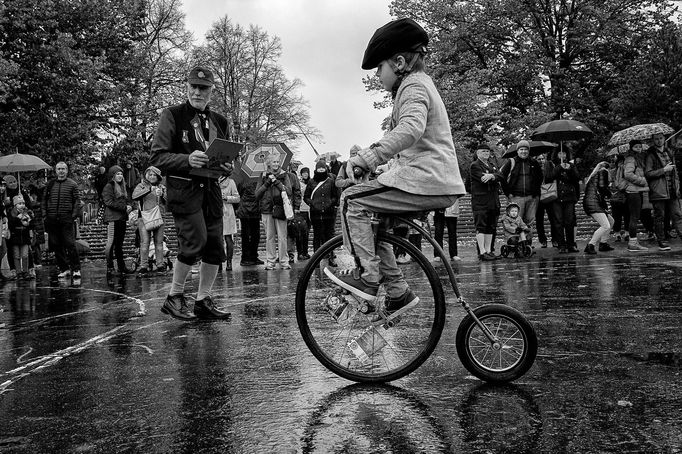 Pražská míle - setkání velocipedistů na Letenské pláni