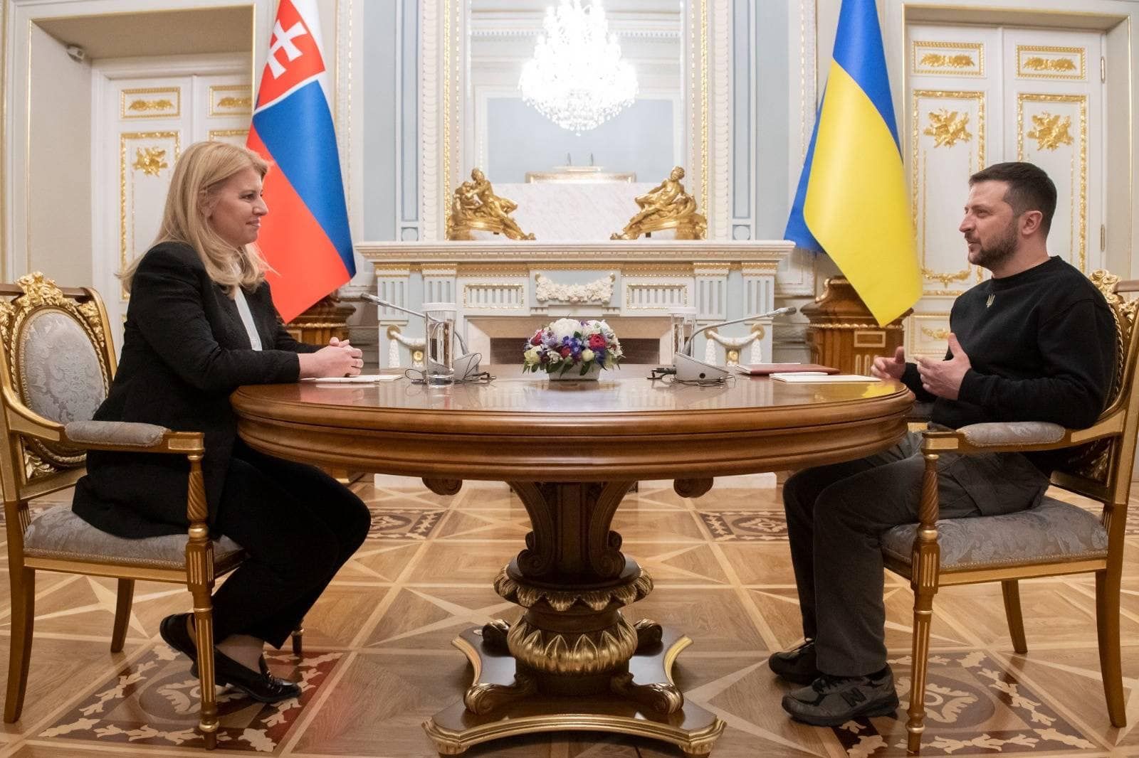 zuzana čaputová slovensko ukrajina volodymyr zelenskyj