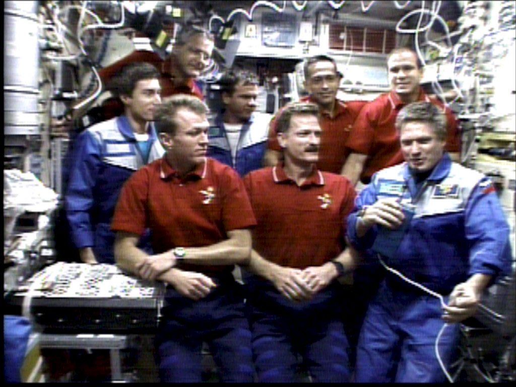 Kosmonauti na ISS