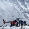 Nepál - zemětřesení - Mount Everest - základní tábor