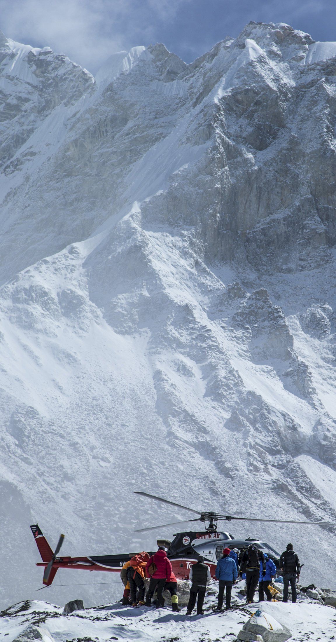 Nepál - zemětřesení - Mount Everest - základní tábor