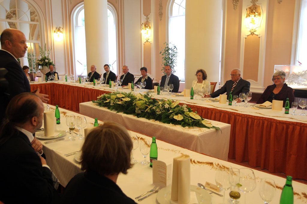 Václav Klaus na návštěvě v Karlovarském kraji