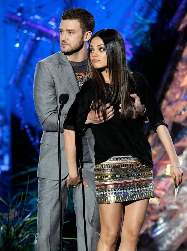 MTV Movie Awards 2011 - Mila Kunis a Justin Timberlake