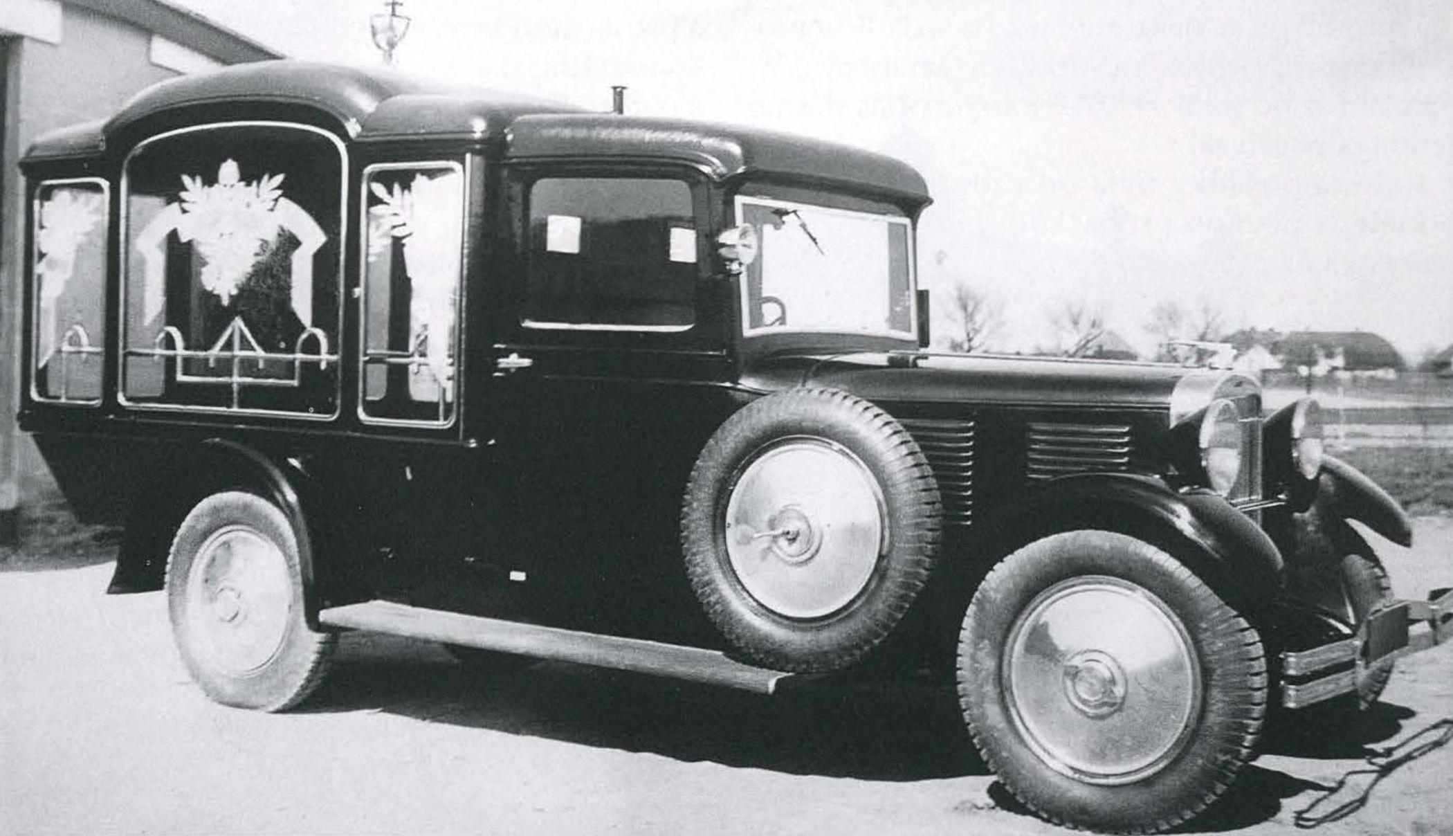 Pohřební vozy, pohřební vůz, Auto, historie