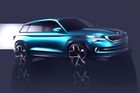 První oficiální obrázky nového SUV Škoda. Automobilka je prezentuje jako designovou studii Vision S