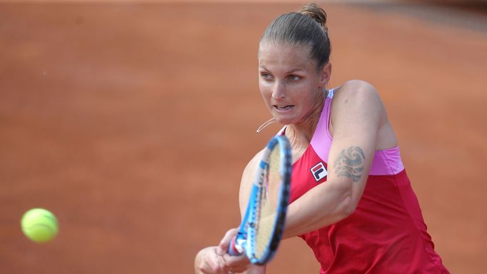 Karolína Plíšková na turnaji LiveScore Cup 2020