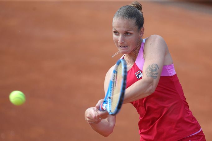 Karolína Plíšková na turnaji LiveScore Cup 2020