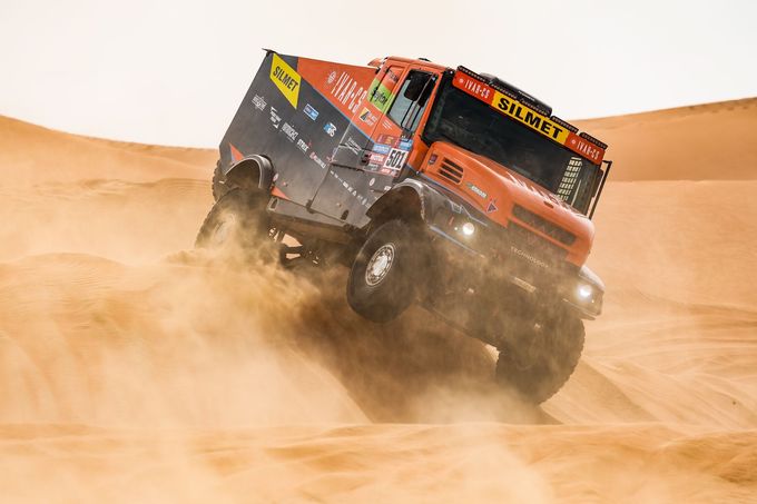 12. etapa Rallye Dakar 2023: Martin Macík ml., Iveco