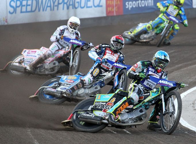 Plochá dráha, Grand Prix ČR 2013: Chris Holder (1), Greg Hancock (3), Martin Vaculík (9)