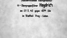 Atentát na zastupujícího říšského protektora obergruppenführera SS Heydricha 27. 5. 42 kolem 10.35 hod. v městské části Praha-Libeň.