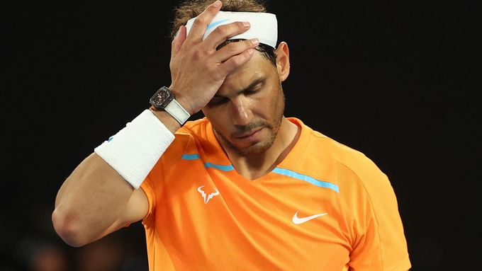 Rafael Nadal na Australian Open 2023.