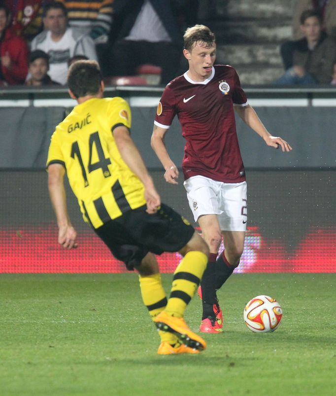 EL, Sparta - Young Boys Bern: Ladislav Krejčí - Milan Gajič