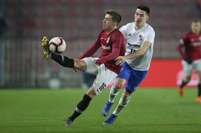 FORTUNA:LIGA 2018/19, Sparta - Baník: Michal Sáček (Sparta)