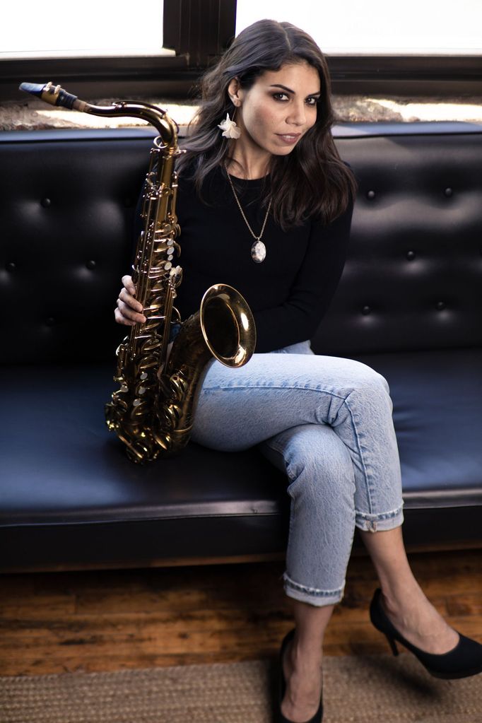 Jazzová saxofonistka Melissa Aldana.