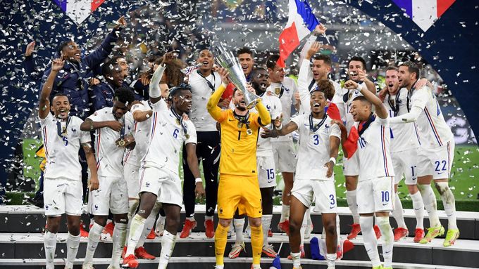 Francouzi oslavují triumf v Lize národů