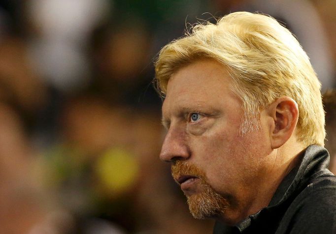 Semifinále Australian Open 2016: Boris Becker, trenér Novaka Djokoviče