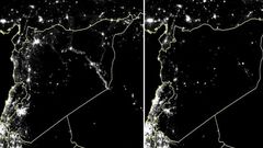 Sýrie - světla - kombo fotky