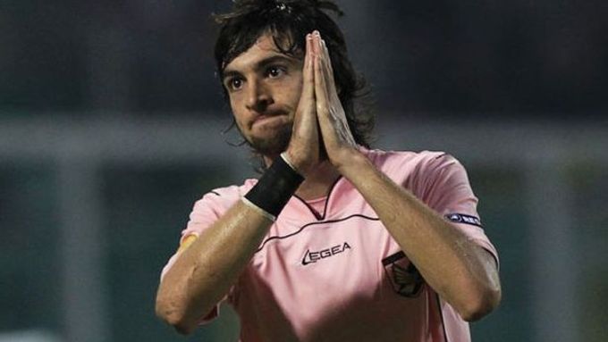 Javier Pastore v dresu Palerma.
