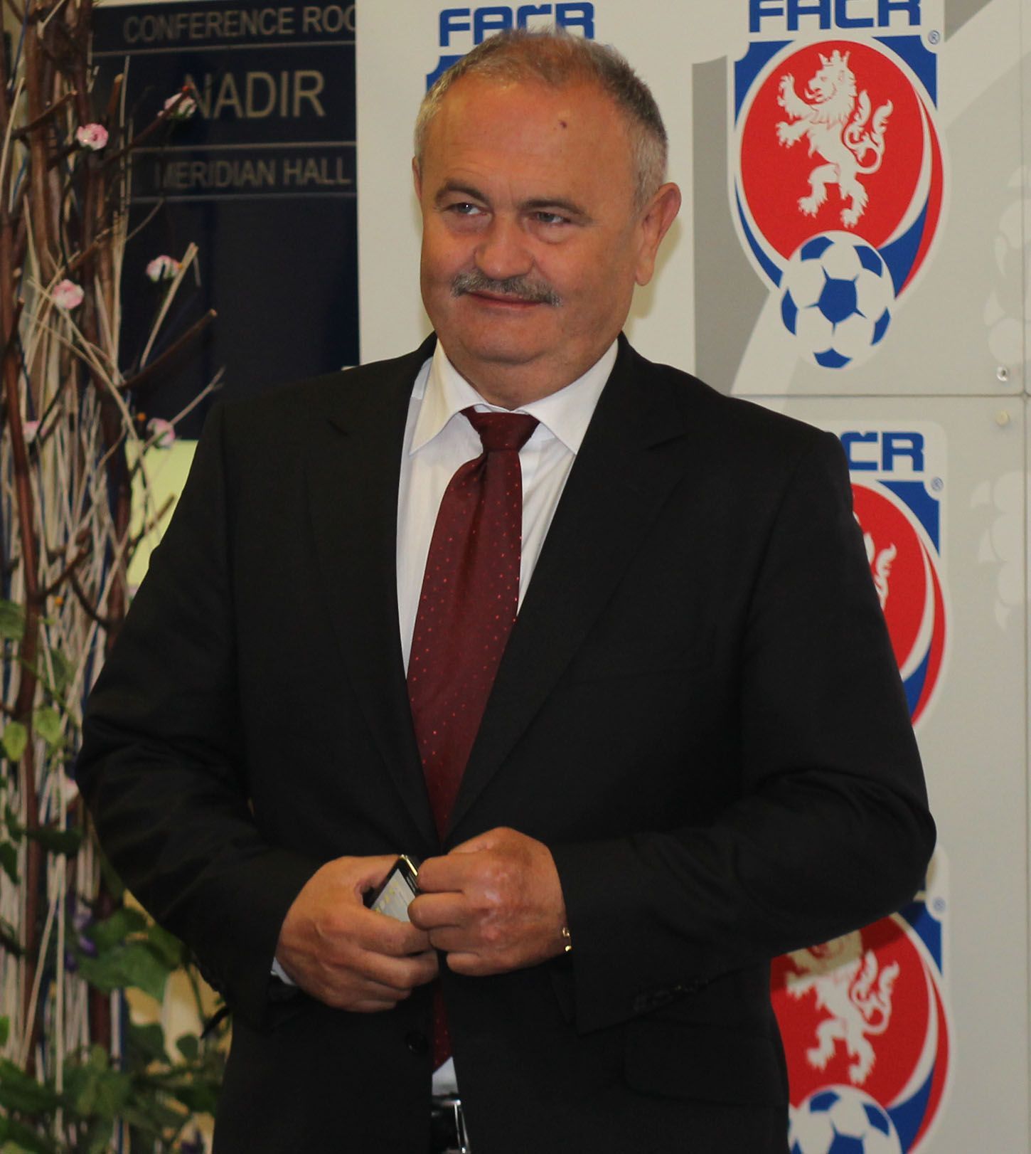 Volební valná hromada Fotbalové asociace ČR (František Hrdlička)