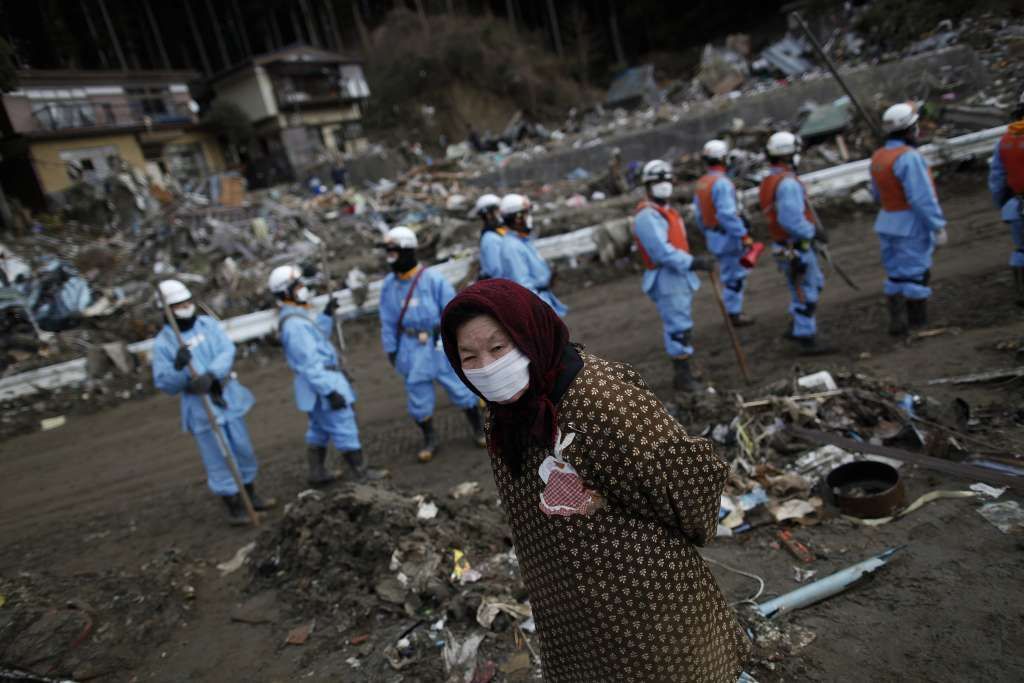 Japonsko po katastrofě - čtvrtek - záchranáři
