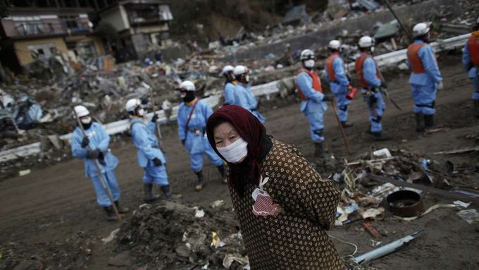 Japonsko po katastrofě.