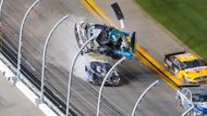 Havárie Ryana Newmana v posledním kole závodu NASCAR Daytona 500