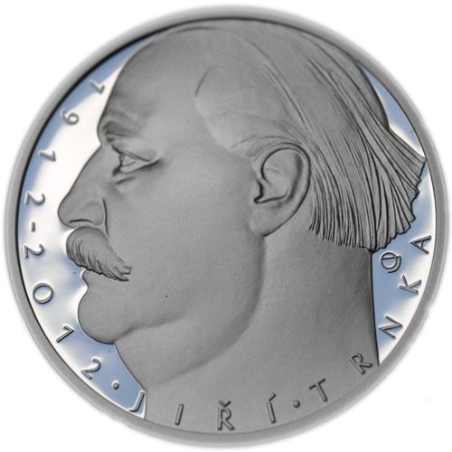 Pamětní stříbrná mince - Jiří Trnka