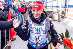 Biatlon, SP NMNM,sprint Ž: Veronika Vítková