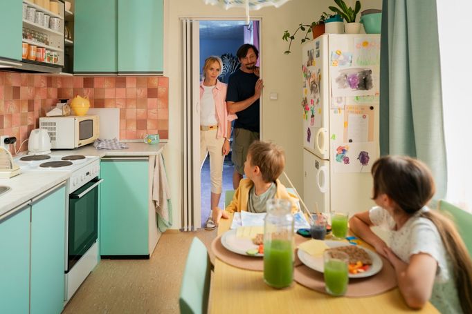 Z rodinné komedie Bubák.