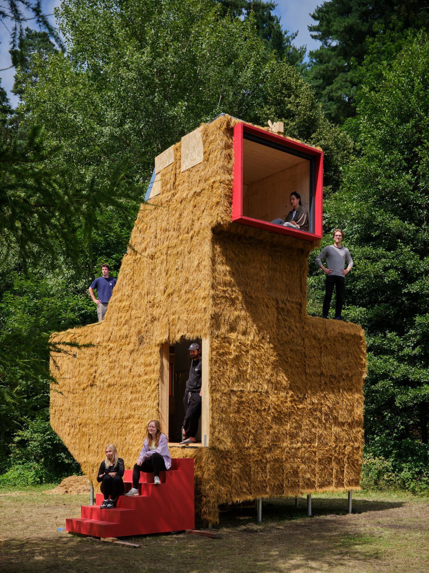 rekreační bydlení, glamping, škola, studenti, architektura, česká kamenice