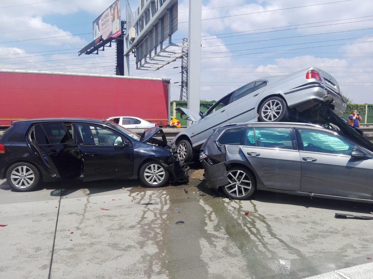 Nehoda na Pražském okruhu