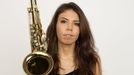 Jazzová saxofonistka Melissa Aldana.