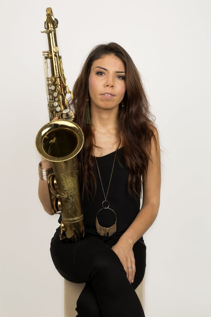Jazzová saxofonistka Melissa Aldana.