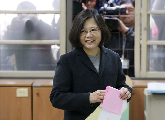 Prezidentka Tchaj-wanu Tsai Ing-wen