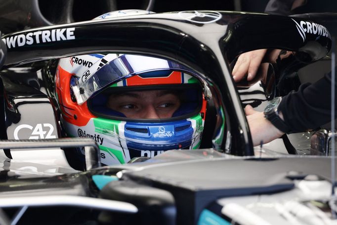 Testy F1, Sáchir 2025: Andrea Kimi Antonelli, Mercedes