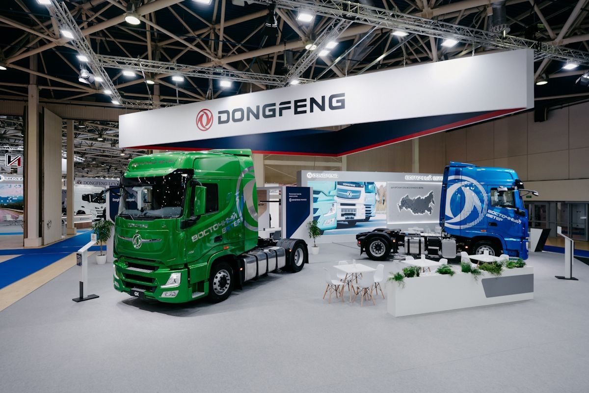 Čínská nákladní auta Dongfeng