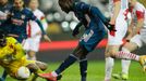 Nicolas Pépé dává gól v odvetě čtvrtfinále Evropské ligy Slavia - Arsenal