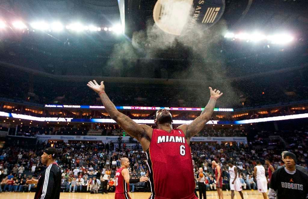 NBA: Miami - Charlotte: Le Bron James