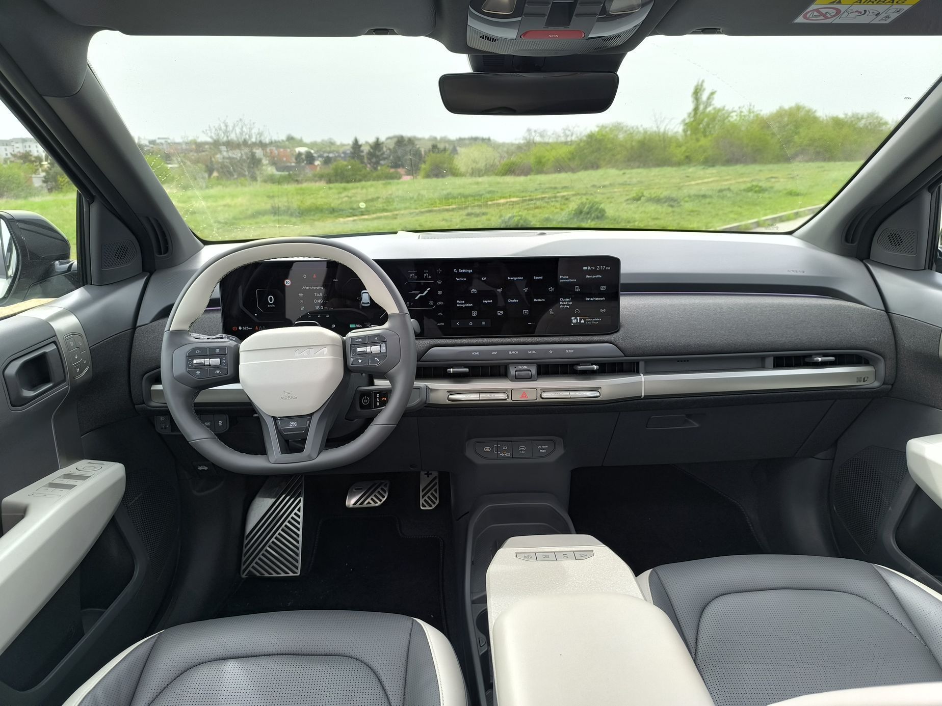 KIA EV3 alpský test