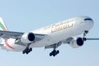 Aerolinky Emirates přidají další linku z Prahy do Dubaje