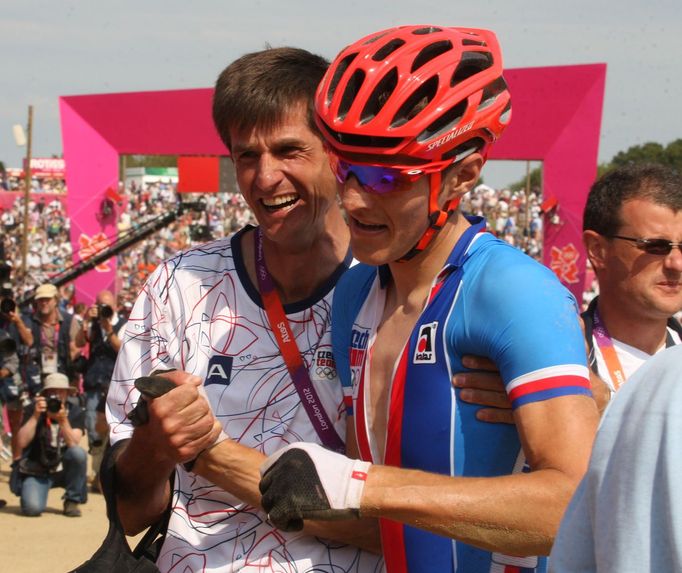 Biker Jaroslav Kulhavý na olympiádě v Londýně