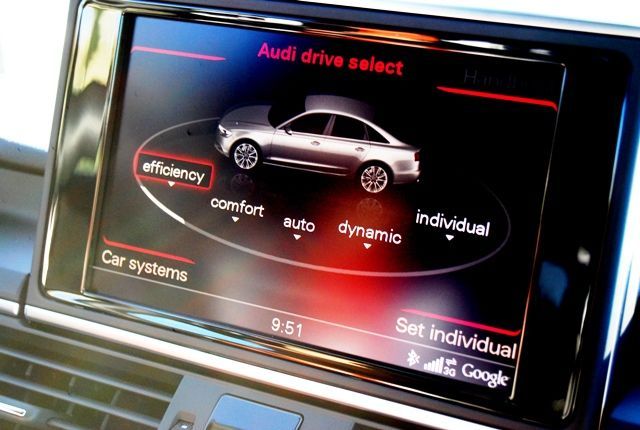 Audi A6 jízdní test Sicílie