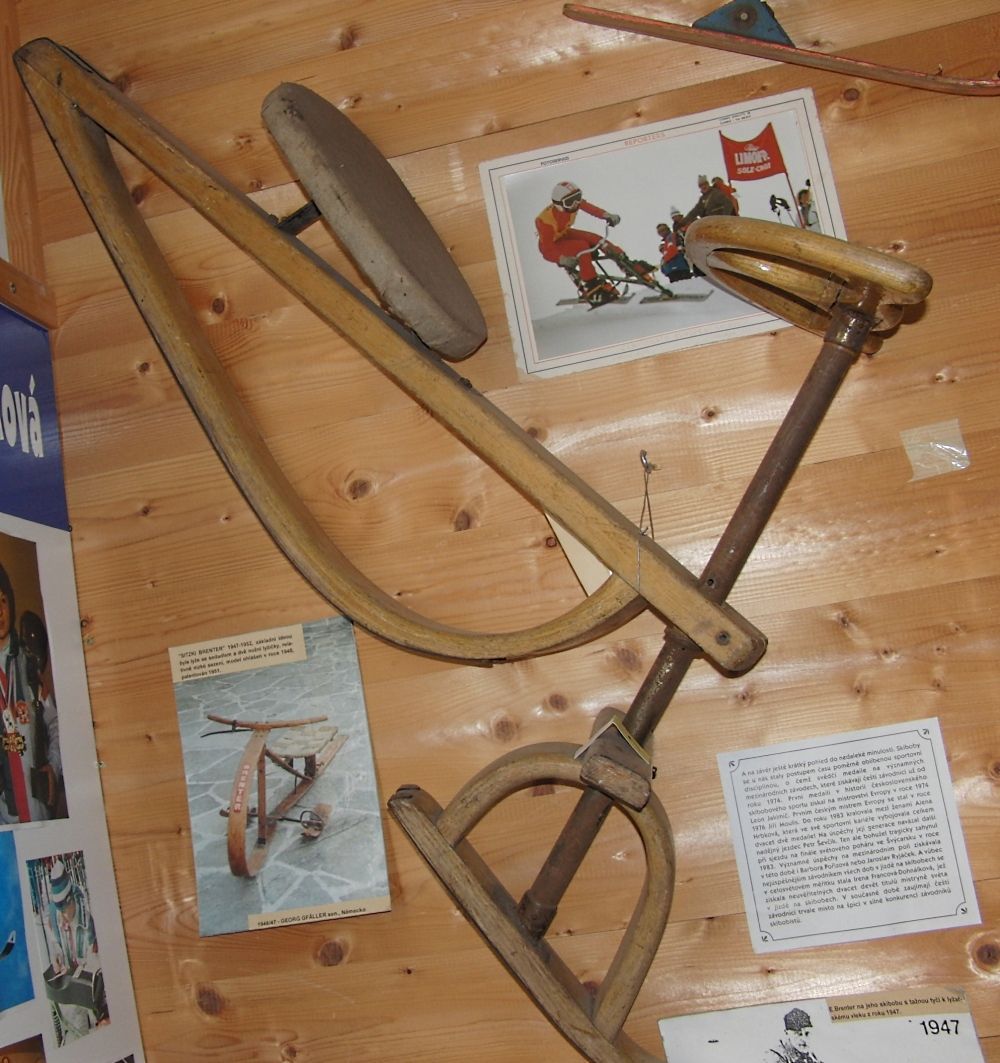 Historie lyžování - skiboby